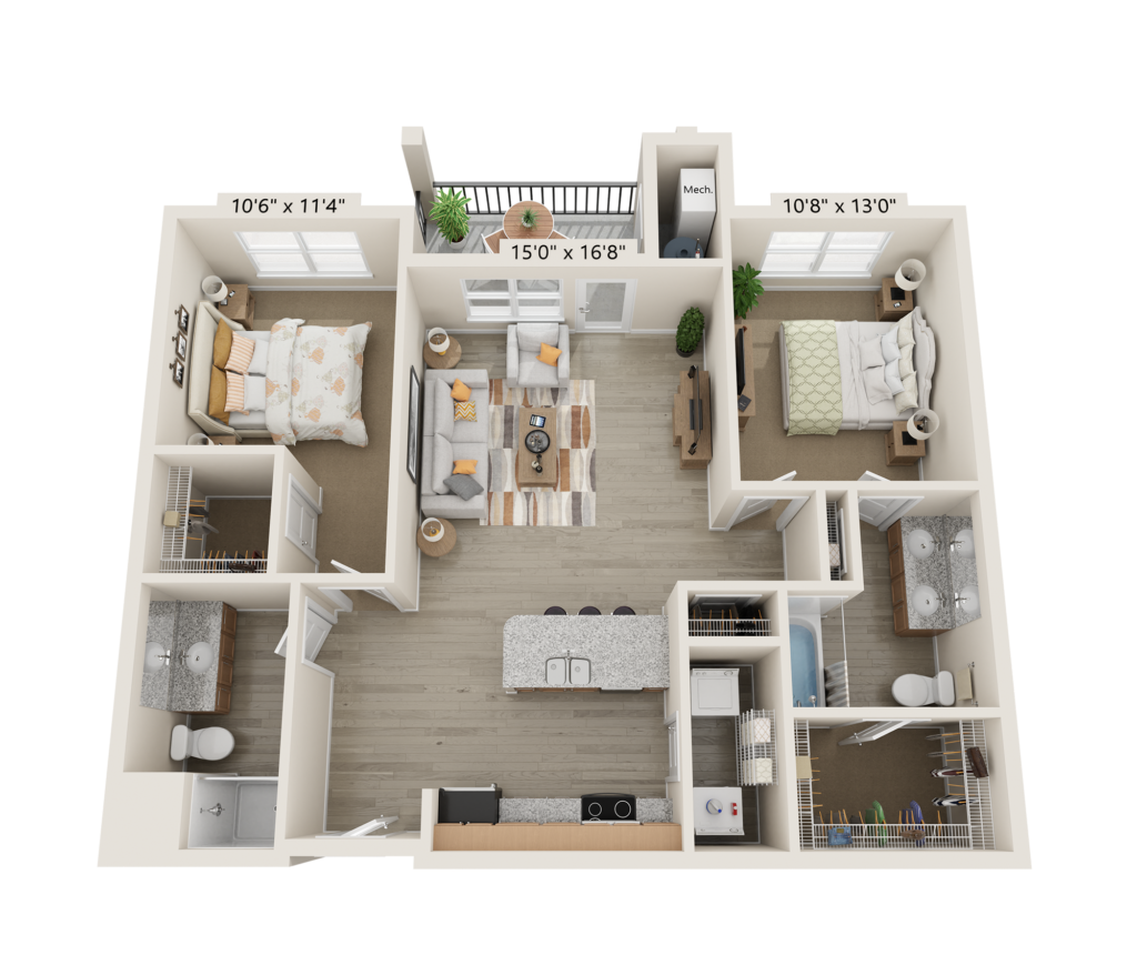 aura at arbordale apartments floor plan
